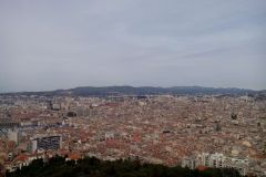 Výhľad z Basilique Notre-Dame de la Garde